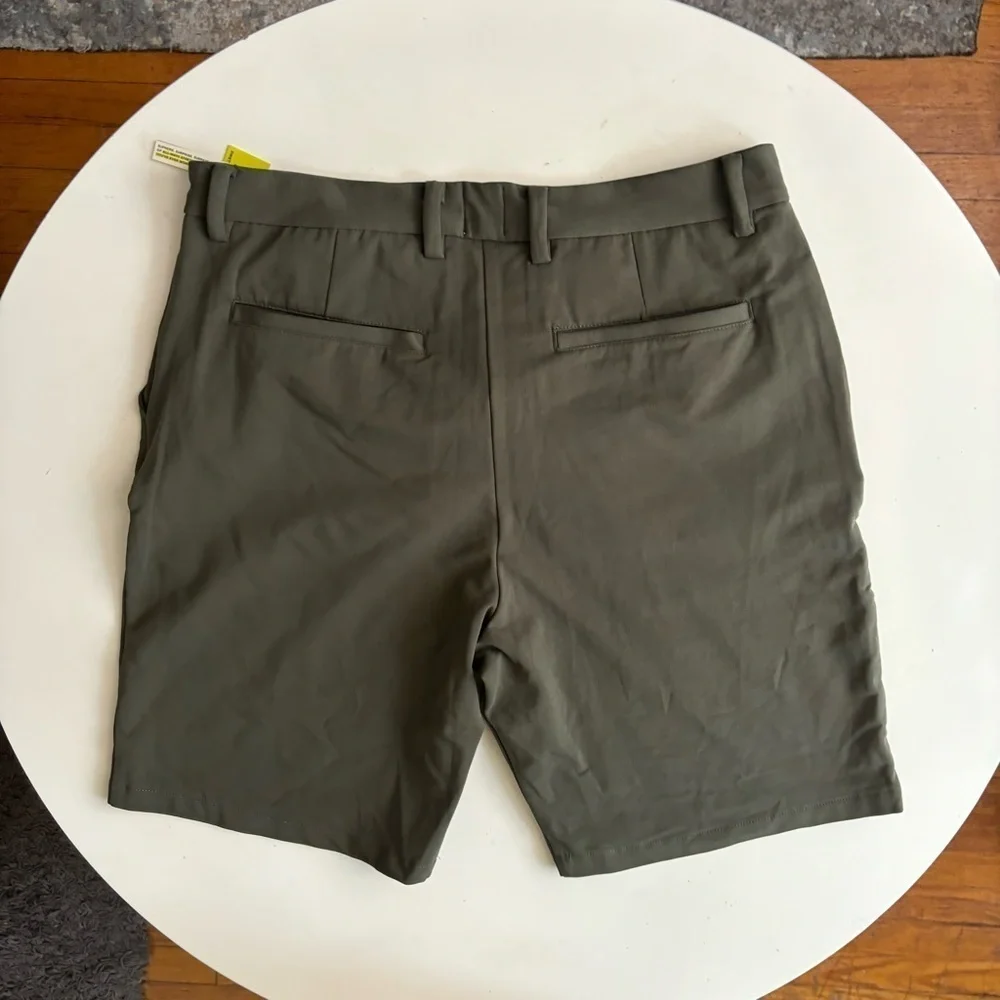 Swet Tailor Men’s 8” Everyday Chino Short Army Green Size 32 New